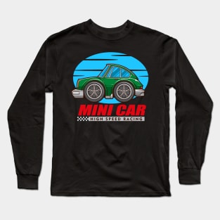 Mini High Speed Racing Car Long Sleeve T-Shirt